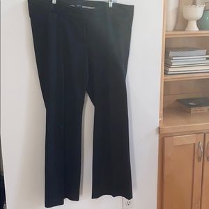 Ann Taylor Loft Marisa Black Trouser, Size 16